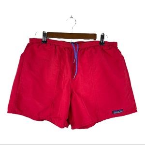 Vtg Patagonia Baggy Red Shorts Men's Size Large Drawstring Lining L